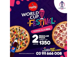 Pizza Plus Pakistan Yorker Plus Deal For Rs.1350/-